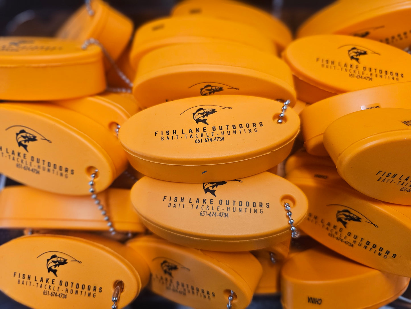 Fish Lake Outdoors Foam Key Chain Float