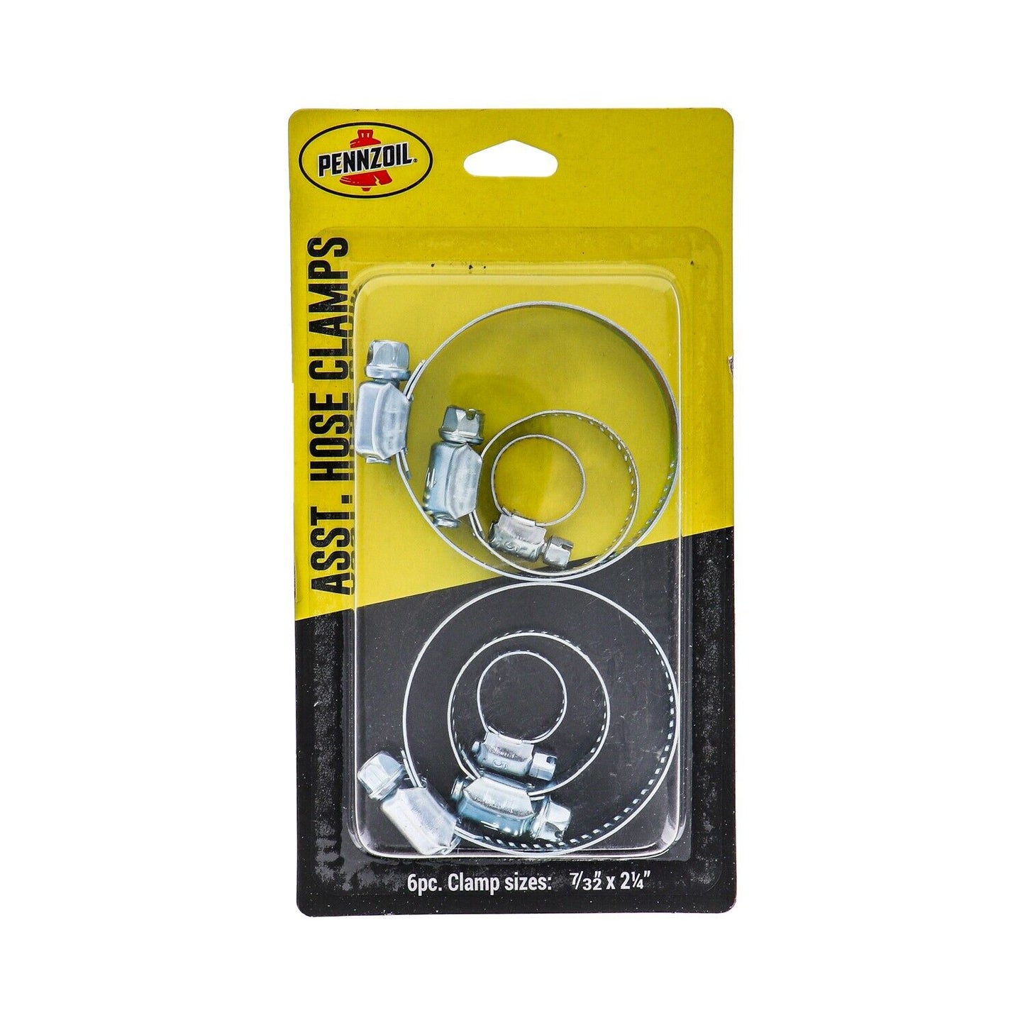 Asst Hose Clamps 6PK