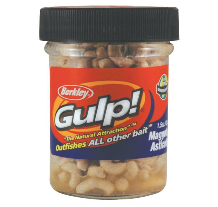 GULP 1.5OZ MAGGOT NATURAL