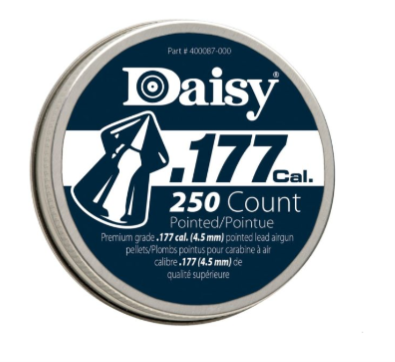 .177 Cal. Pointed Pellet 250ct