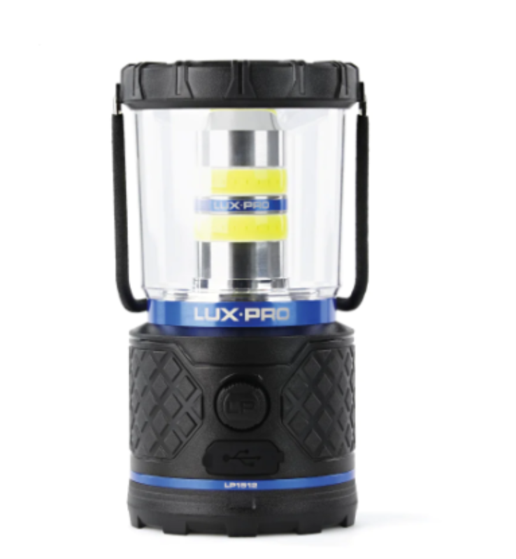 Luxpro Lantern 1100 Lumen Rechargeable