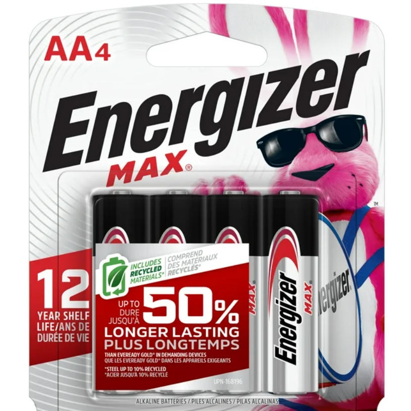 ENERGIZER MAX 4-AA ALKA