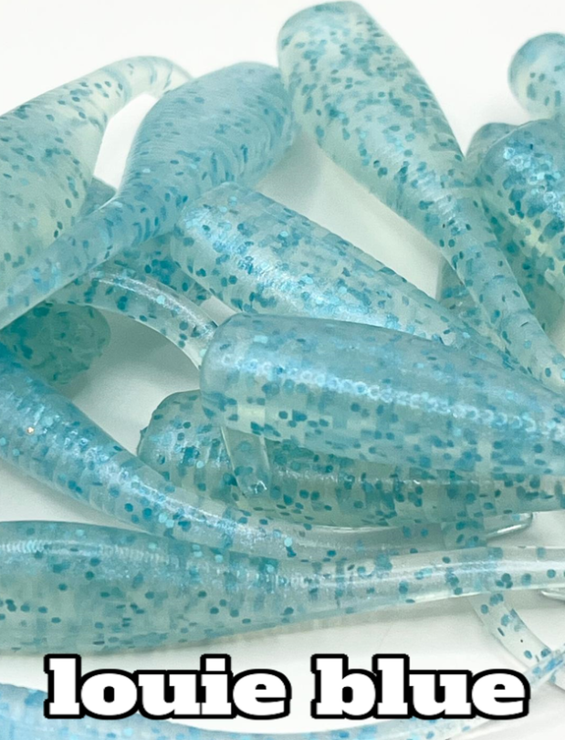 Nate's Bait Baby Minnow Louie Blue