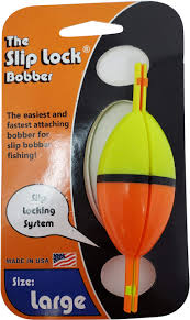 Clear Blue Slip Lock Bobbers