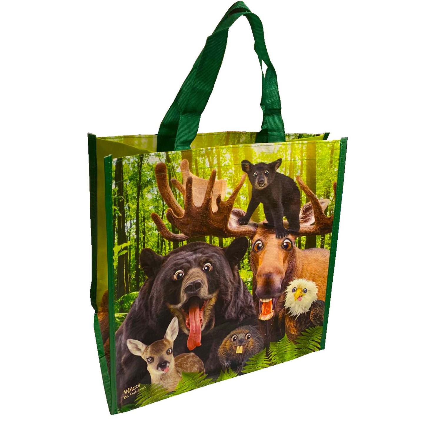 Wildlife Selfie Shopping Bag