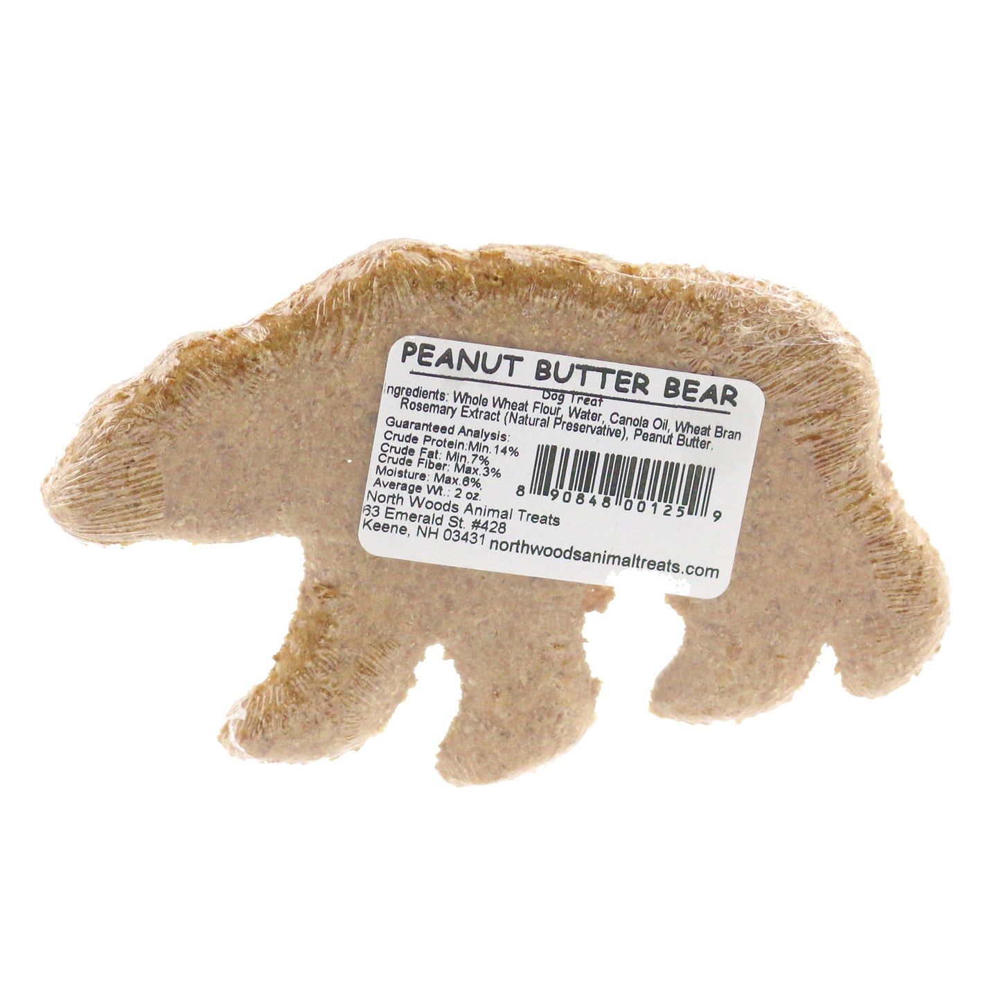 PB Dog Treats Bear