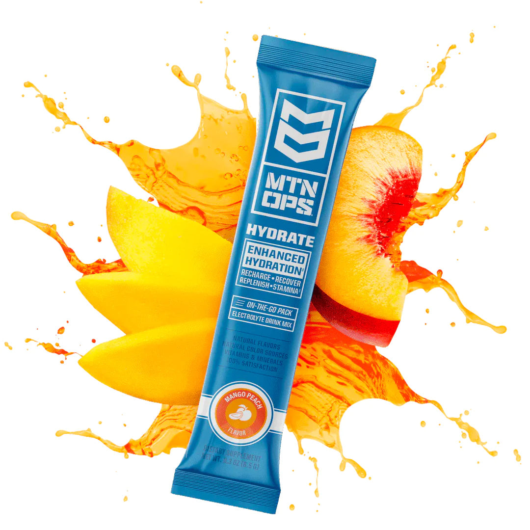 MTN OPS Hydrate Mango Peach On-The-Go Pack