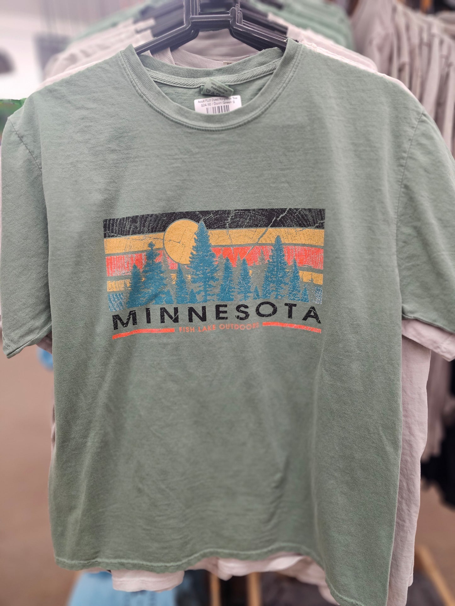 Adult FLO Dyed Ringspun Tee