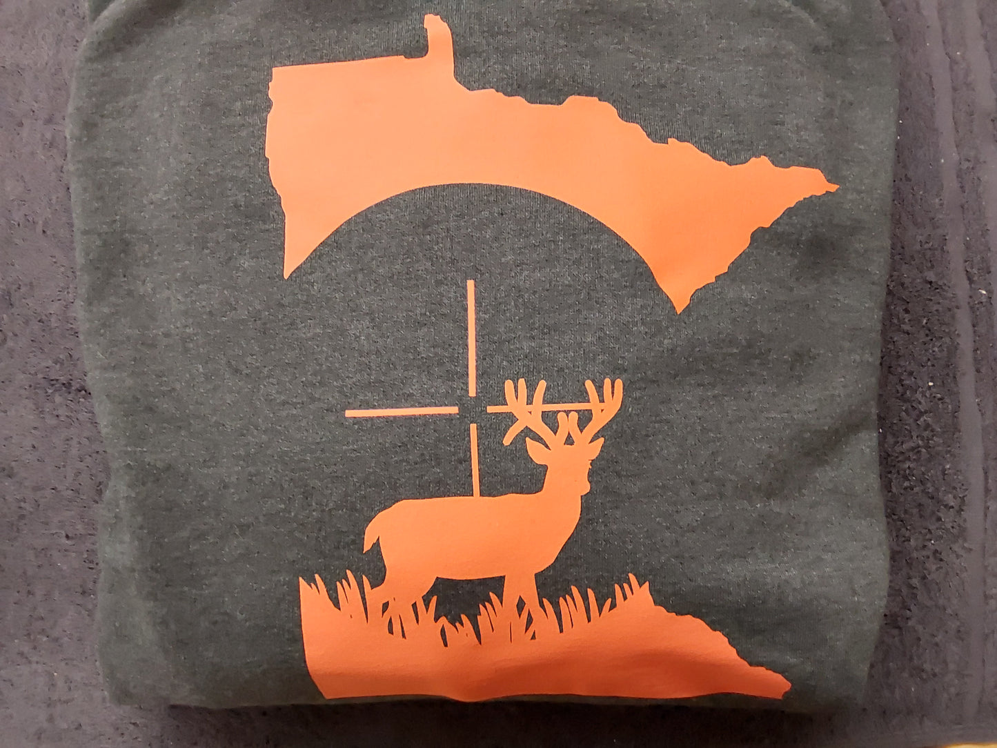 Deer crosshairs MN hoodie