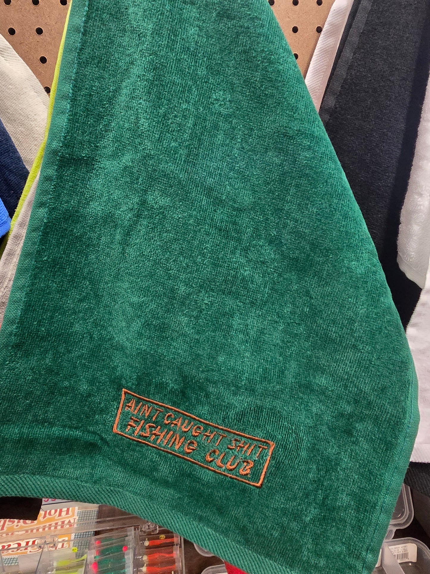 Embroidered Boat Towels
