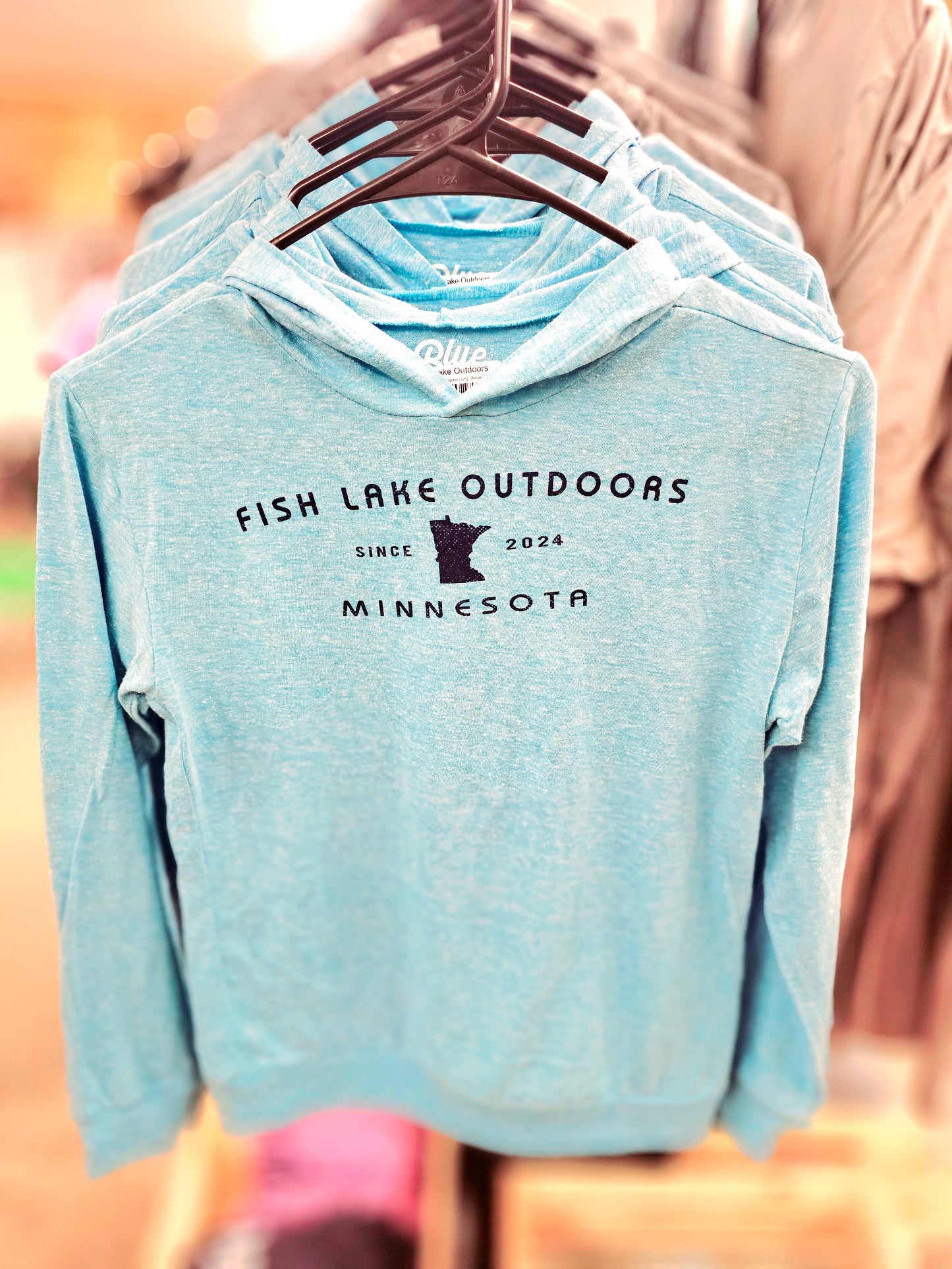 Youth FLO Triblend Hooded Long Sleeve