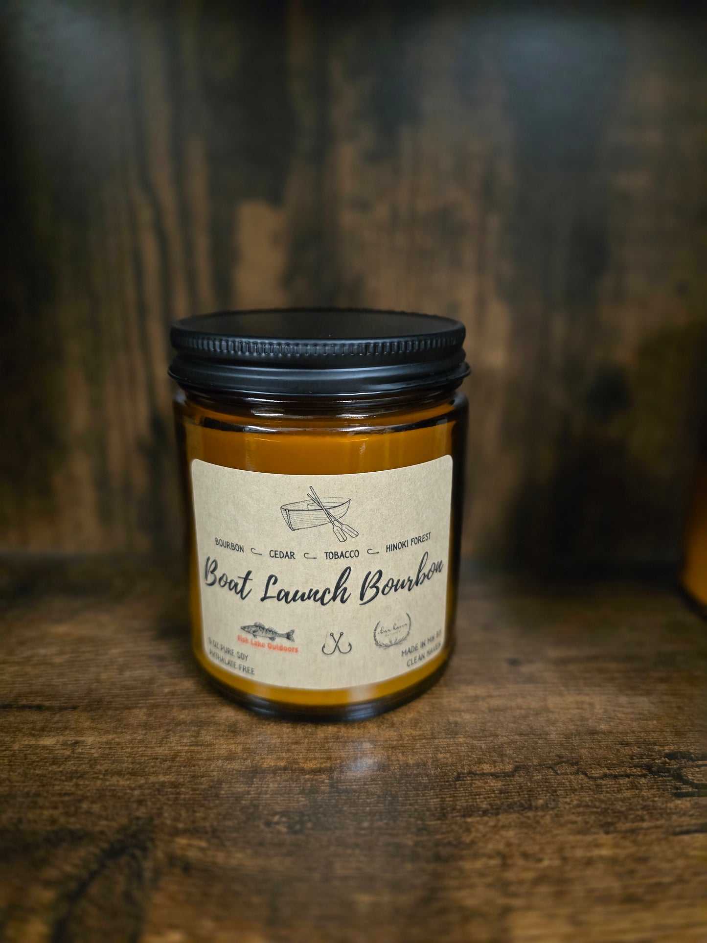 Fish Lake Outdoors X Clean Haven Naturals Candles
