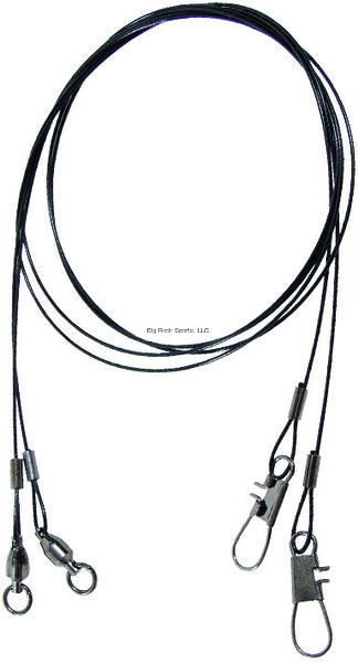 Nylon Coated Wire Leader 18" 2PK