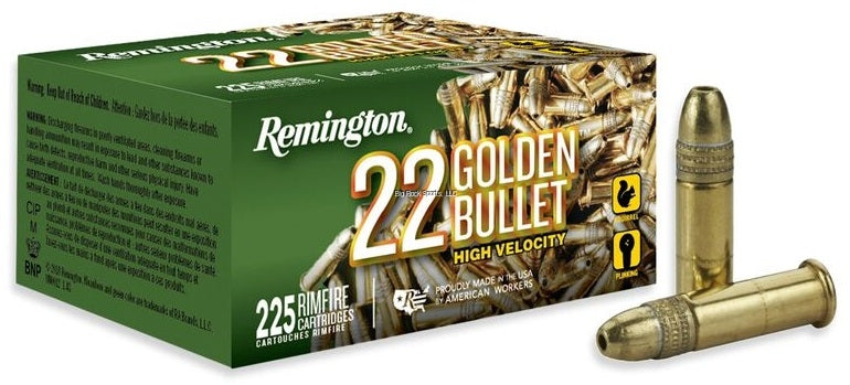 Remington Golden Bullet Rifle Ammo 22LR