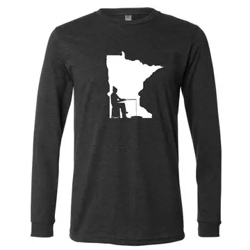 Ice Fishing Long Sleeve T-Shirt