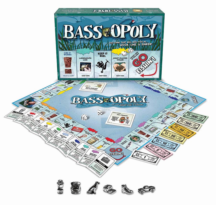 Bass-Opoly Board Game