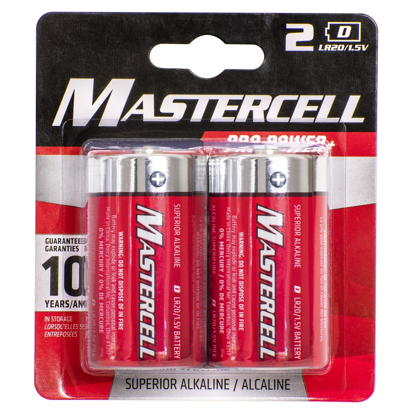 Dorcy Mastercell D Batteries