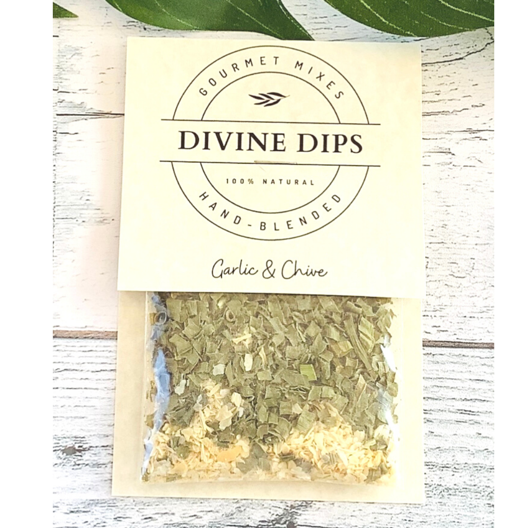 Garlic & Chive Seasoning Dip Mix & Cheese Ball Spices