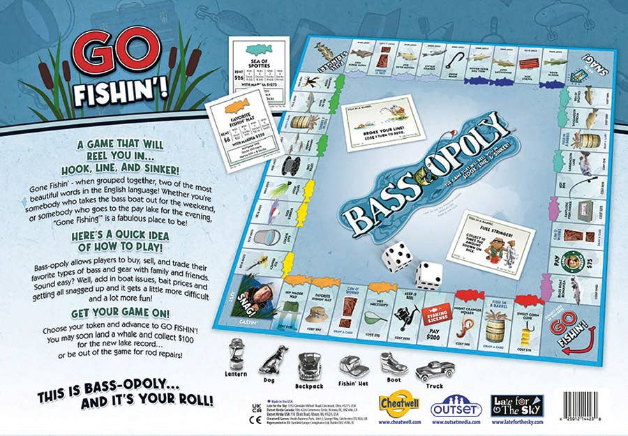 Bass-Opoly Board Game