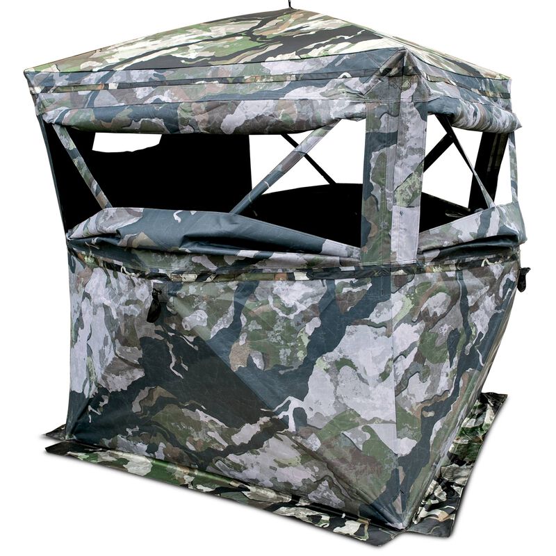 Full Frontal One-Way Ground Blind