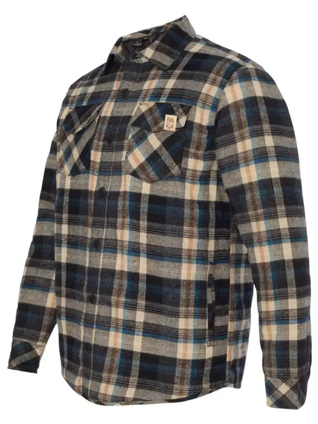 Dutton Quilted Flannel Shirt Jacket