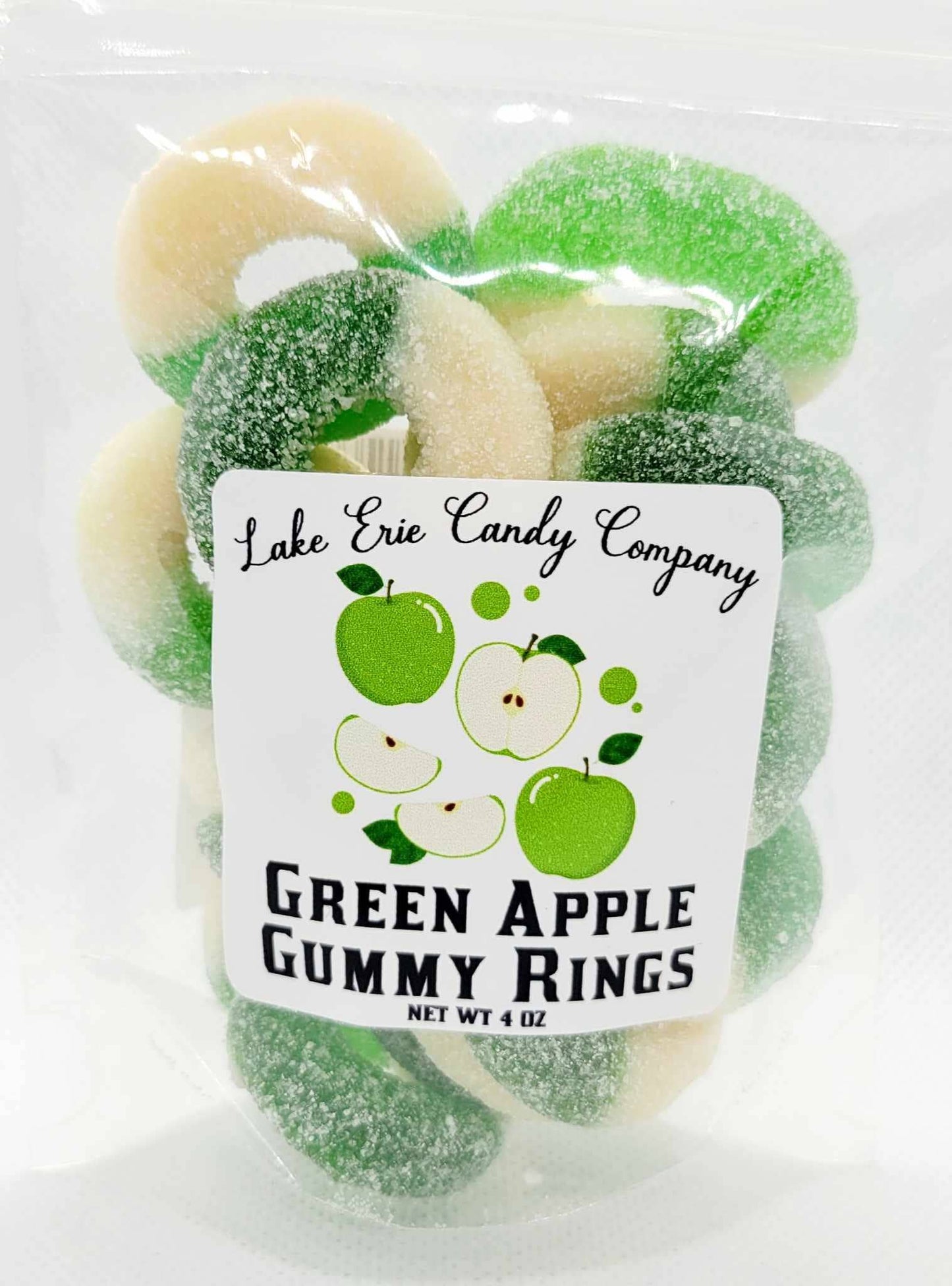 Green Apple Gummy Rings