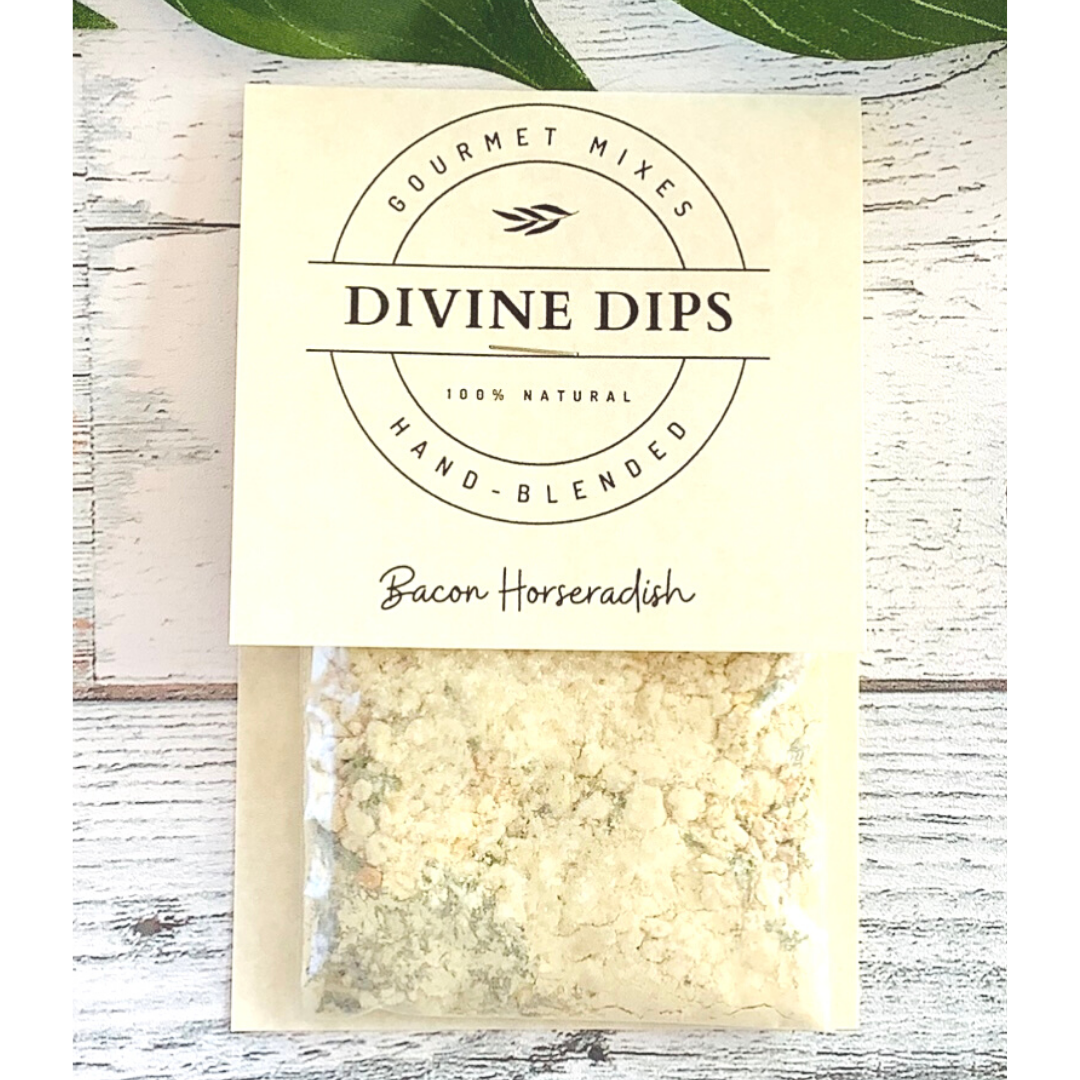 Bacon Horseradish Seasoning Dip Mix & Cheese Ball