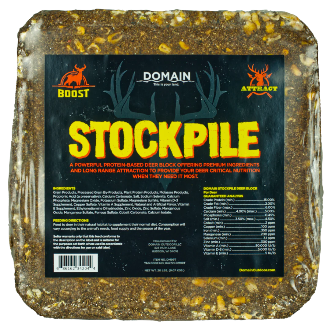 Domain Stockpile Deer Block