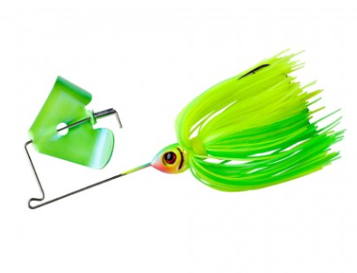 booya fish lures Booyah Buzz 3/8oz Chartreuse Shad