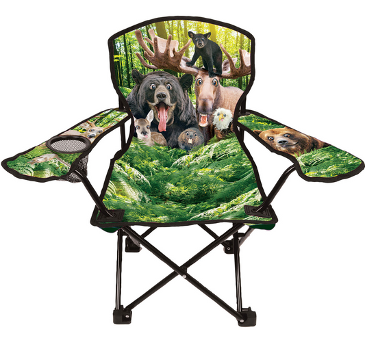 Wildlife Selfie Kids Chair