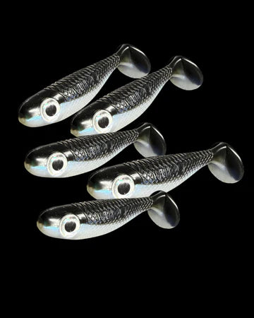 black and mild fishing lures Miko Lures 3.5" – Fish Lake Outdoors