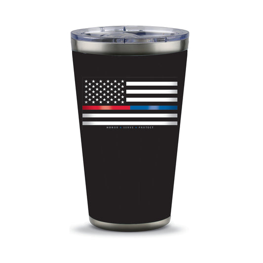 First Responder Flag Cup 16oz