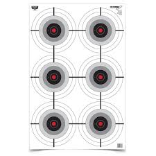 EZE-SCORER™ 23" X 35" MULTIPLE BULL'S-EYE - 5 SHEETS