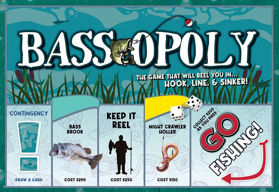 Bass-Opoly Board Game