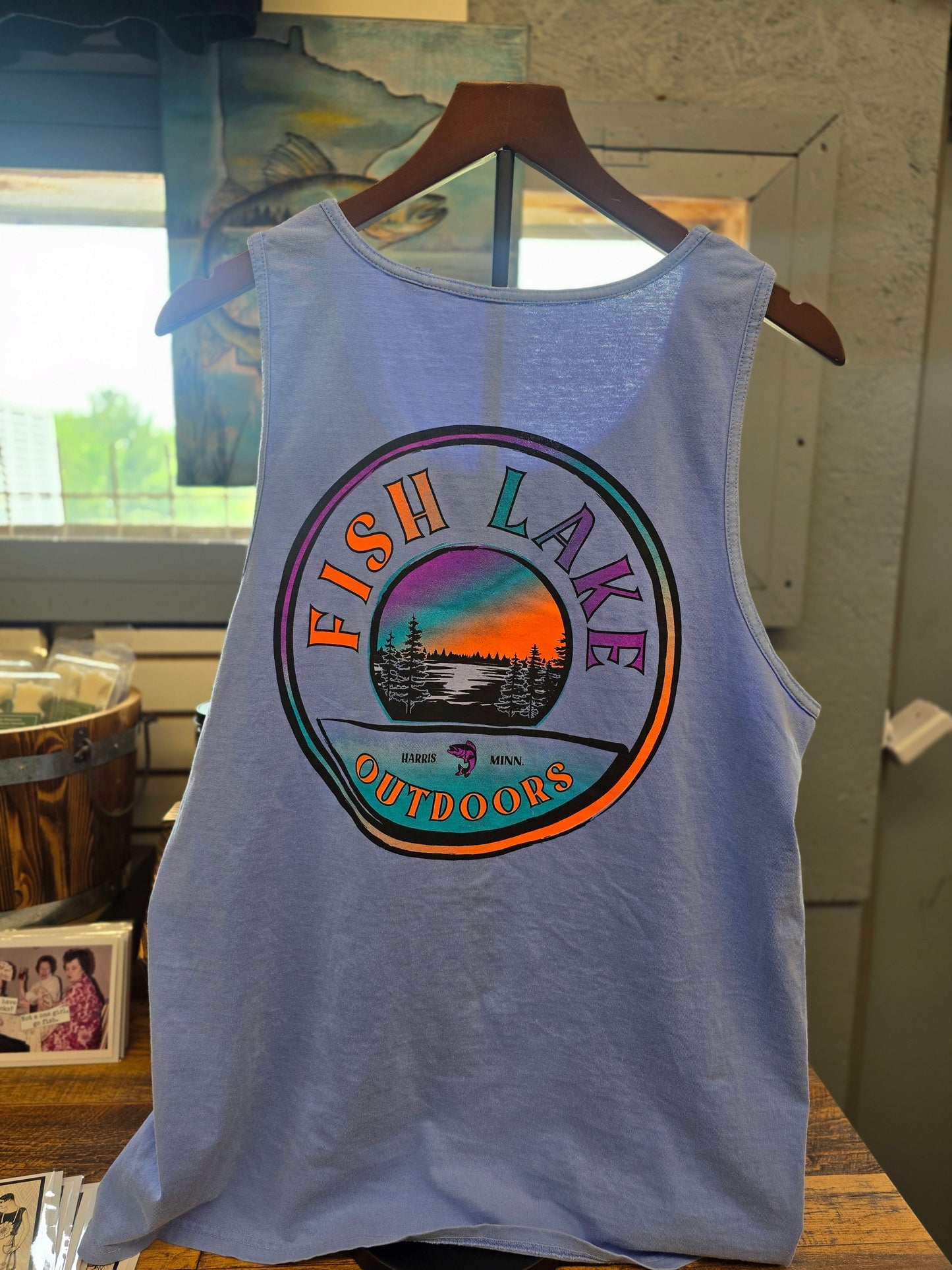 Fish Lake Outdoors Unisex Tank